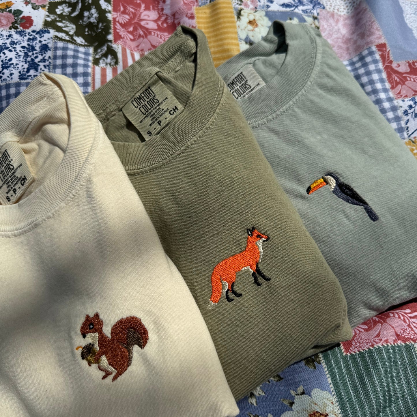 Fox Embroidered T-Shirt