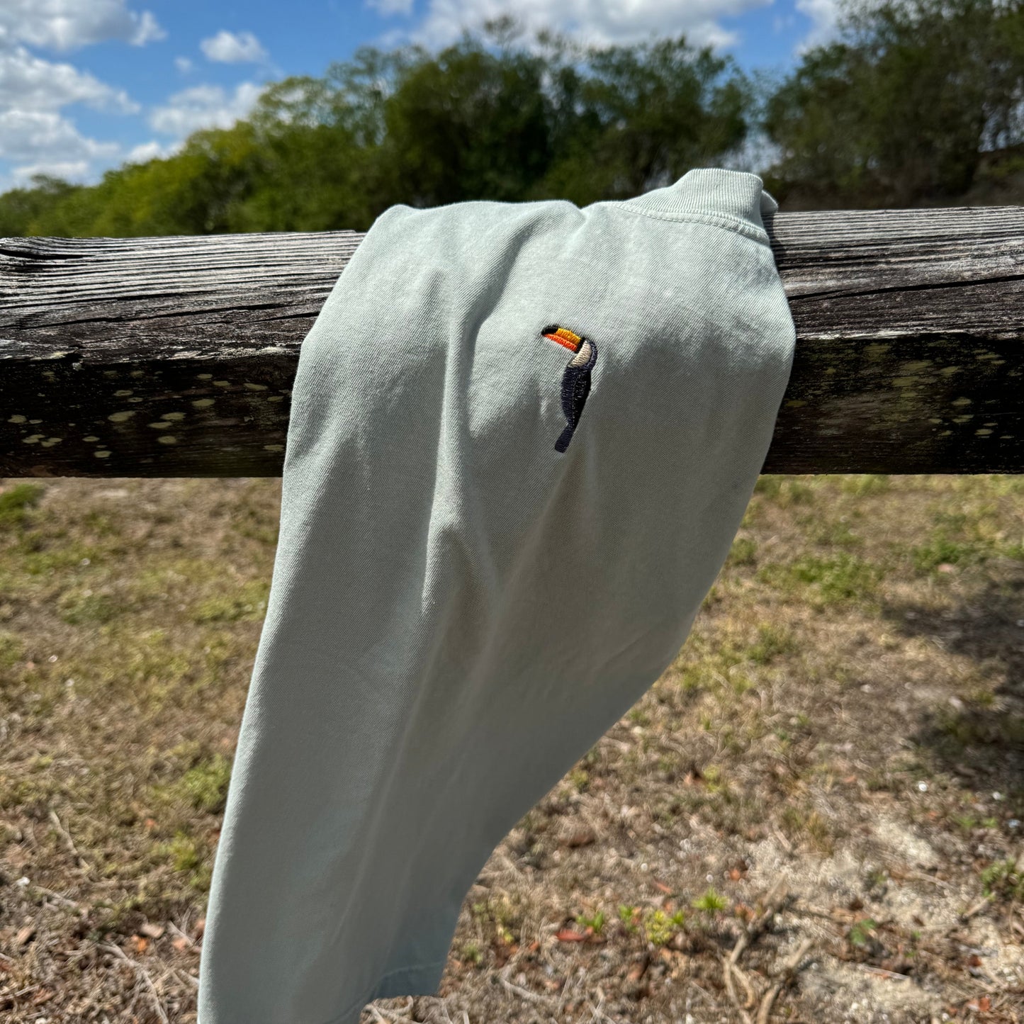Toucan Embroidered T-Shirt