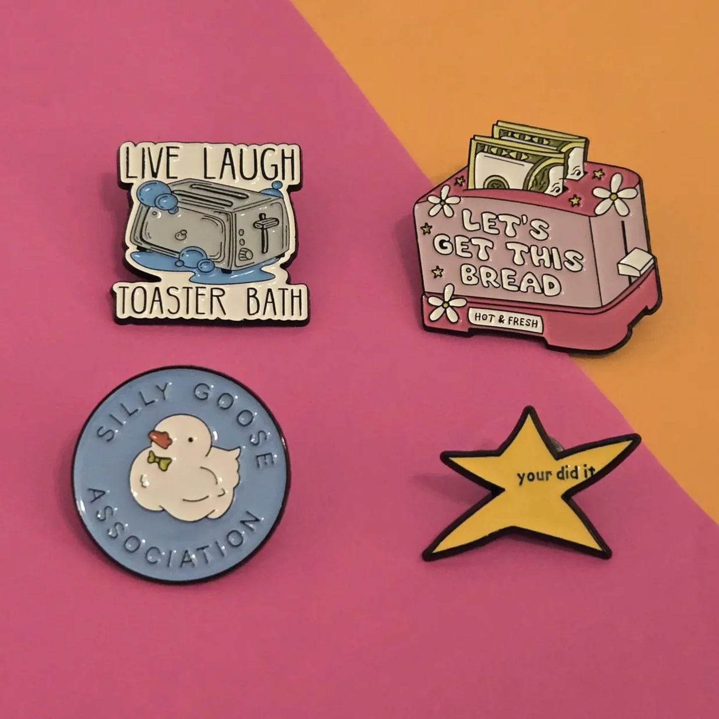 Enamel Pin Set