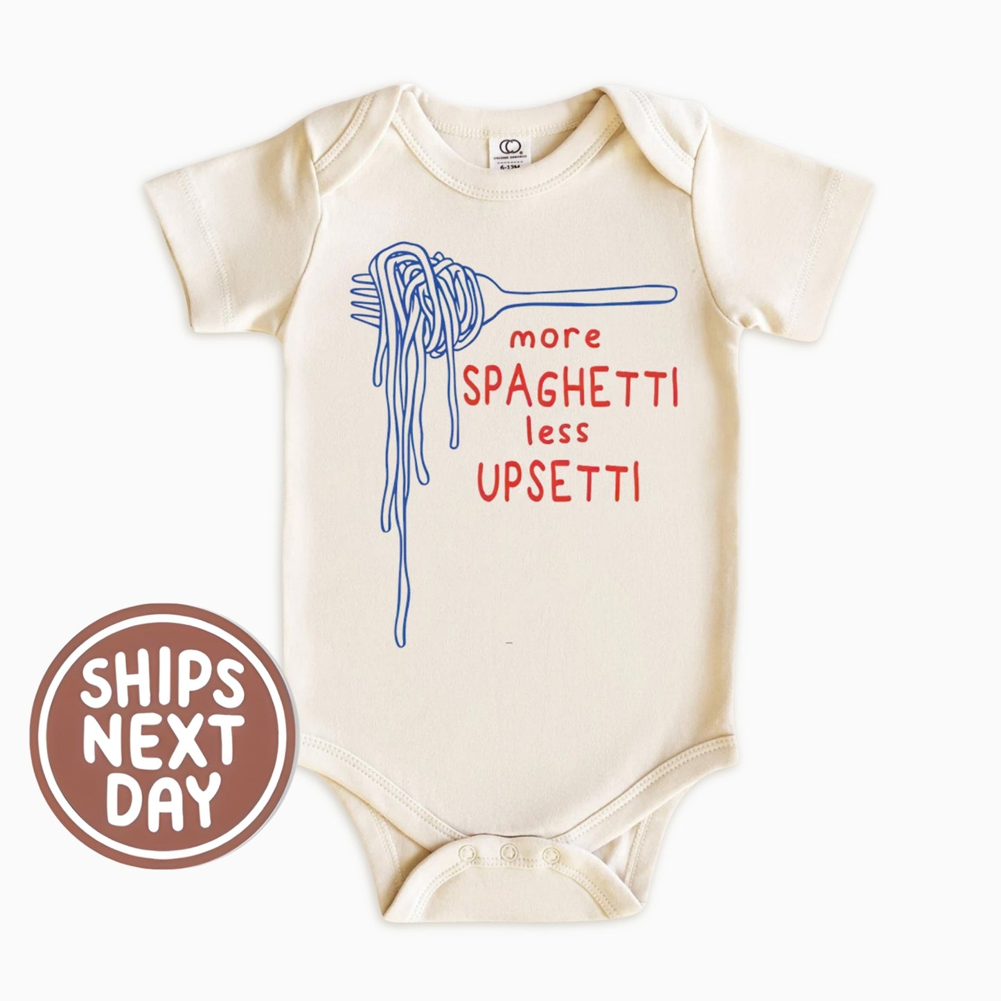 More Spaghetti Less Upsetti - Pasta Lover Kids Shirt