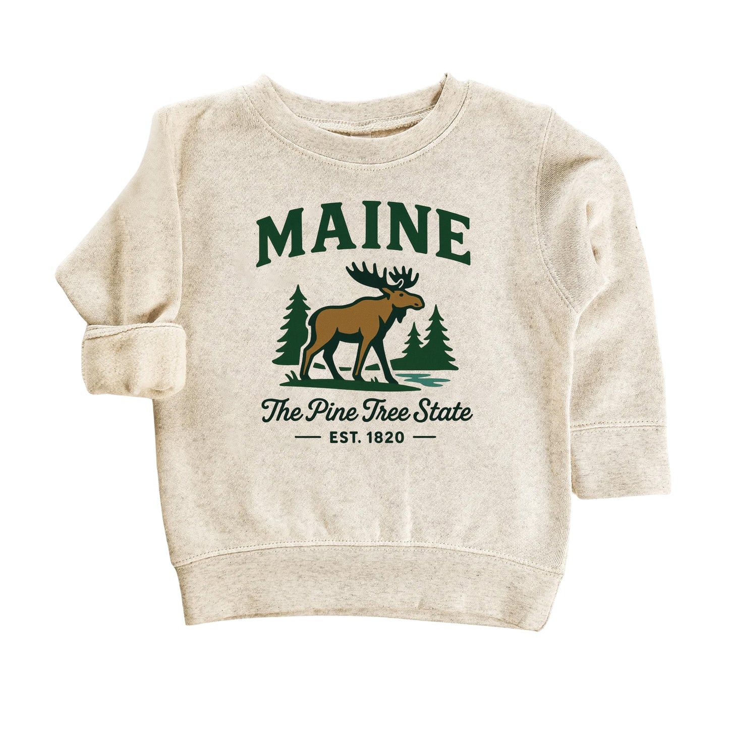 Maine Baby Bodysuit for Baby Boys Girls, Portland Lewiston Bangor Newborn Baby Hospital Outfit