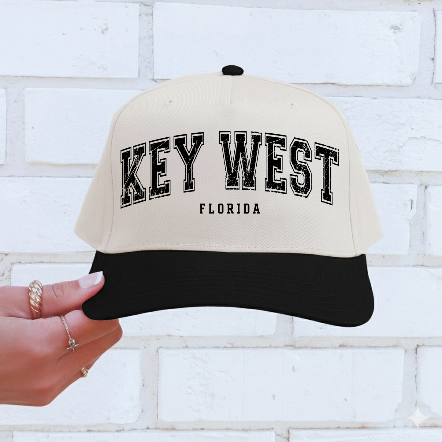 Key West Florida Vintage Trucker Hat