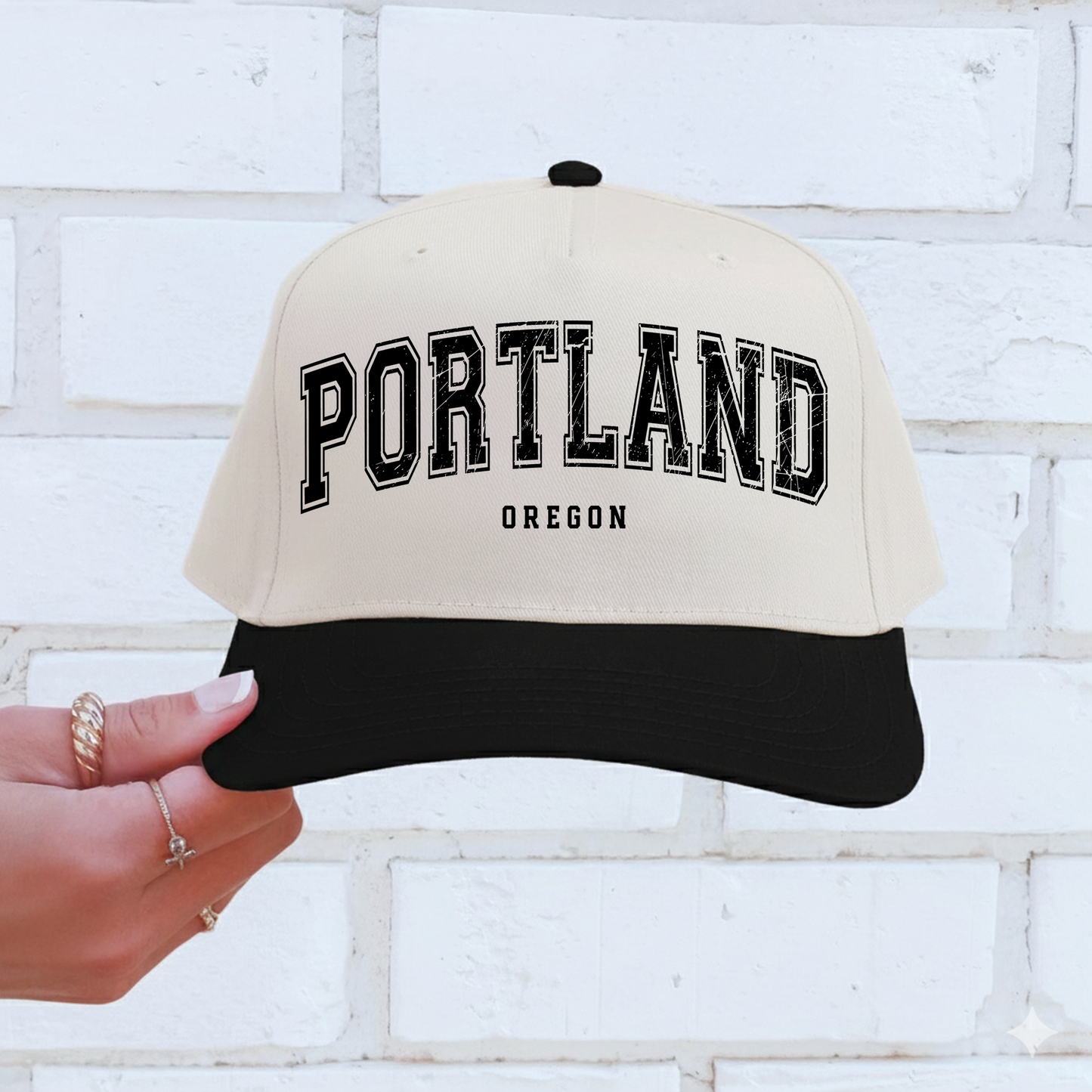 Portland Oregon Vintage Trucker Hat