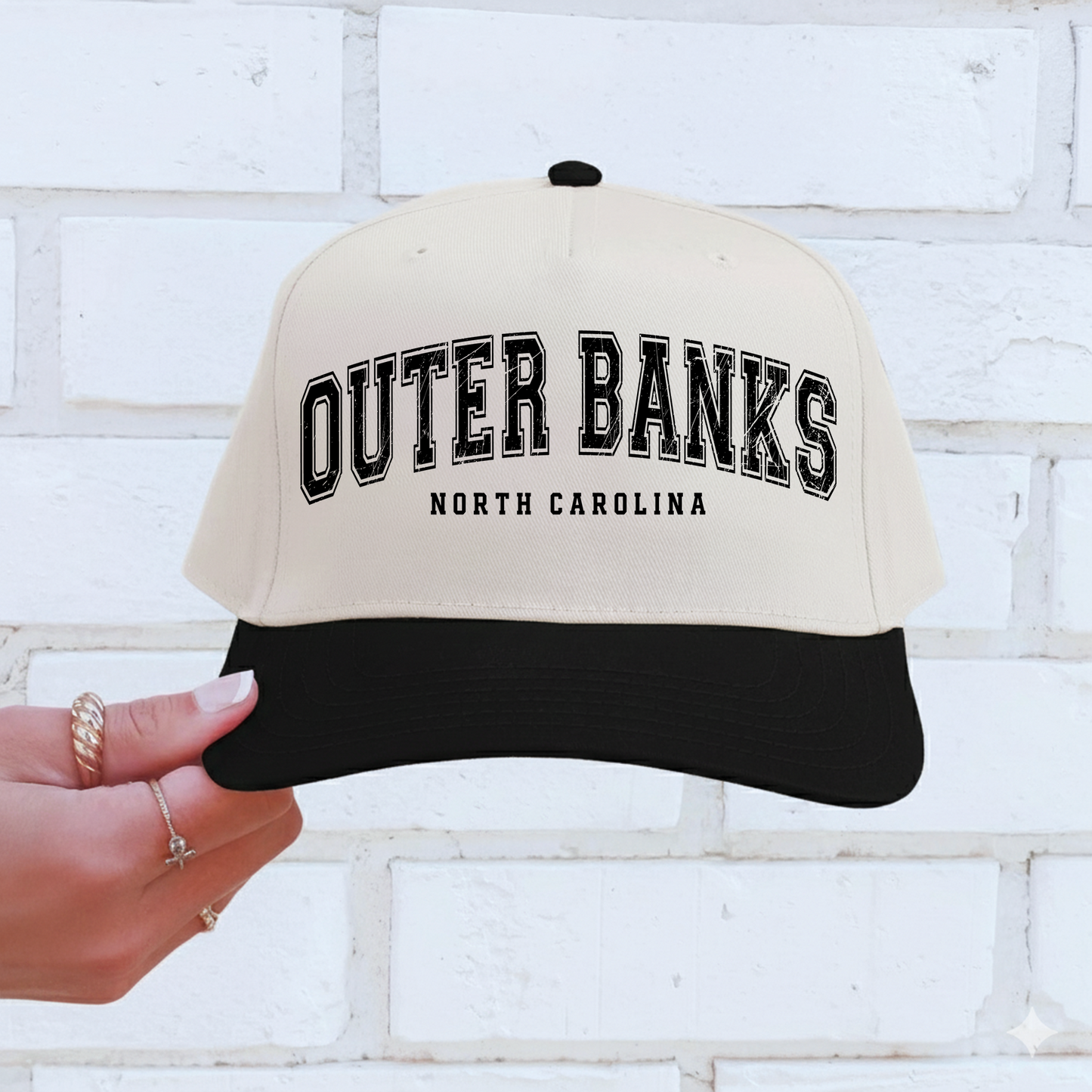 Outer Banks North Carolina Vintage Trucker Hat