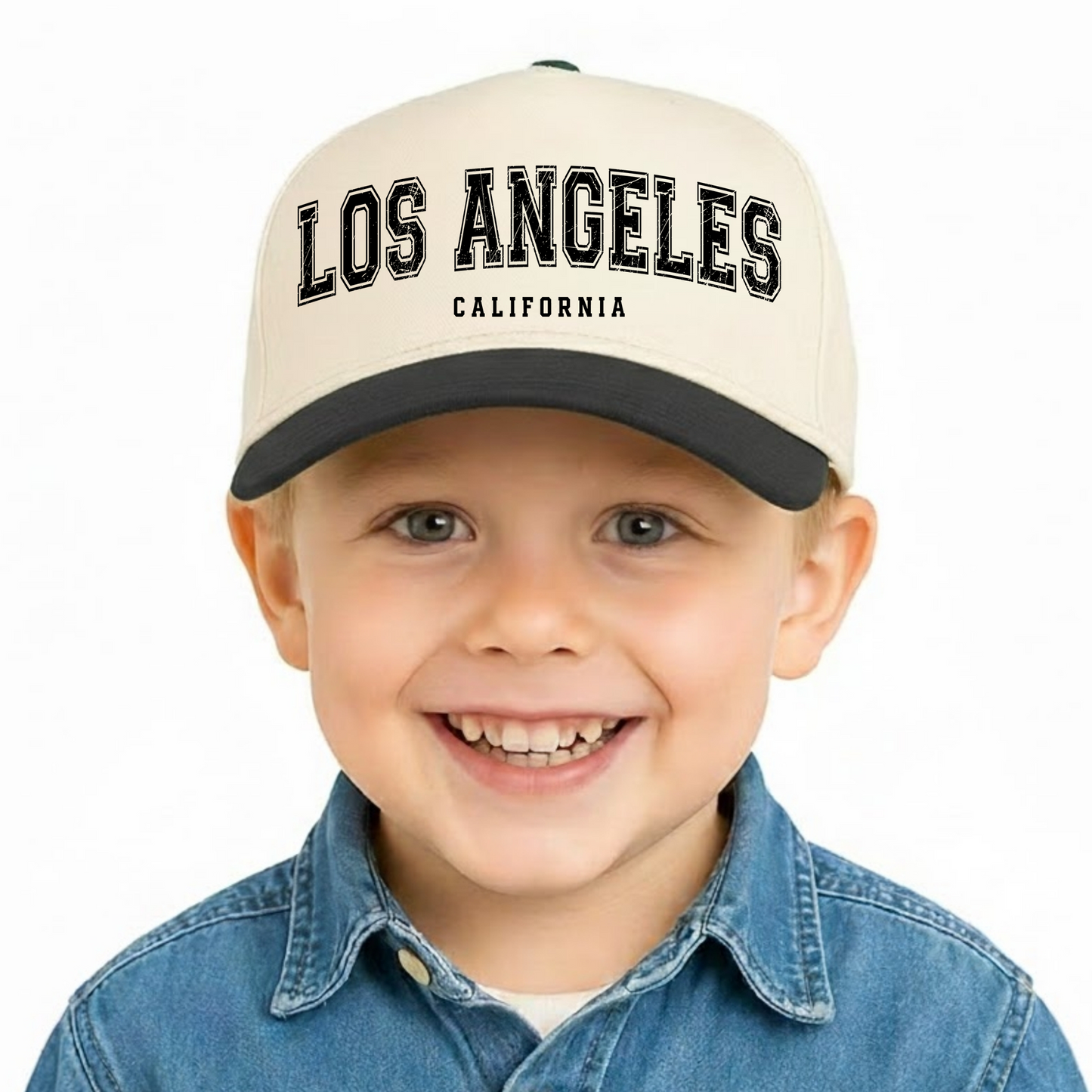 Los Angeles California Kids Trucker Hat