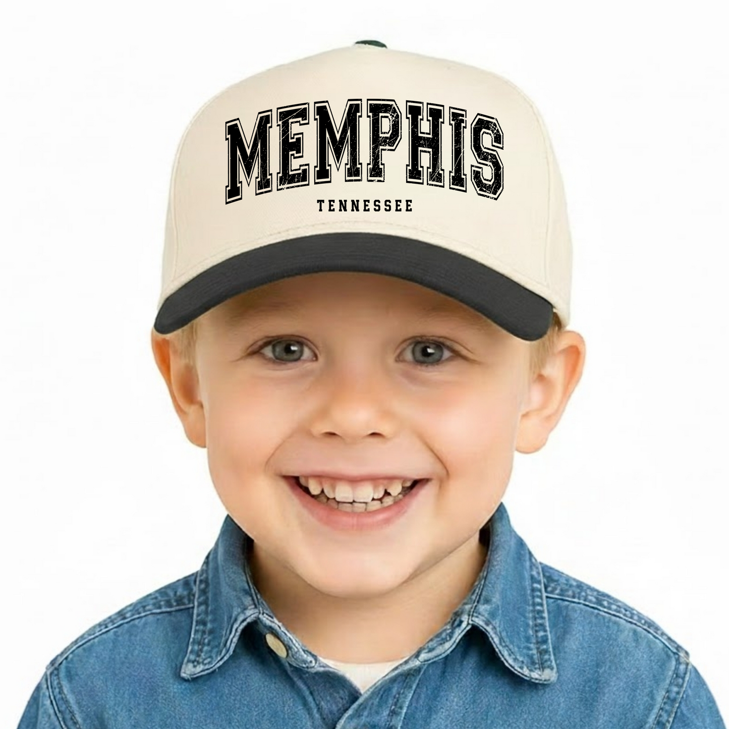 Memphis Tennessee Kids Trucker Hat