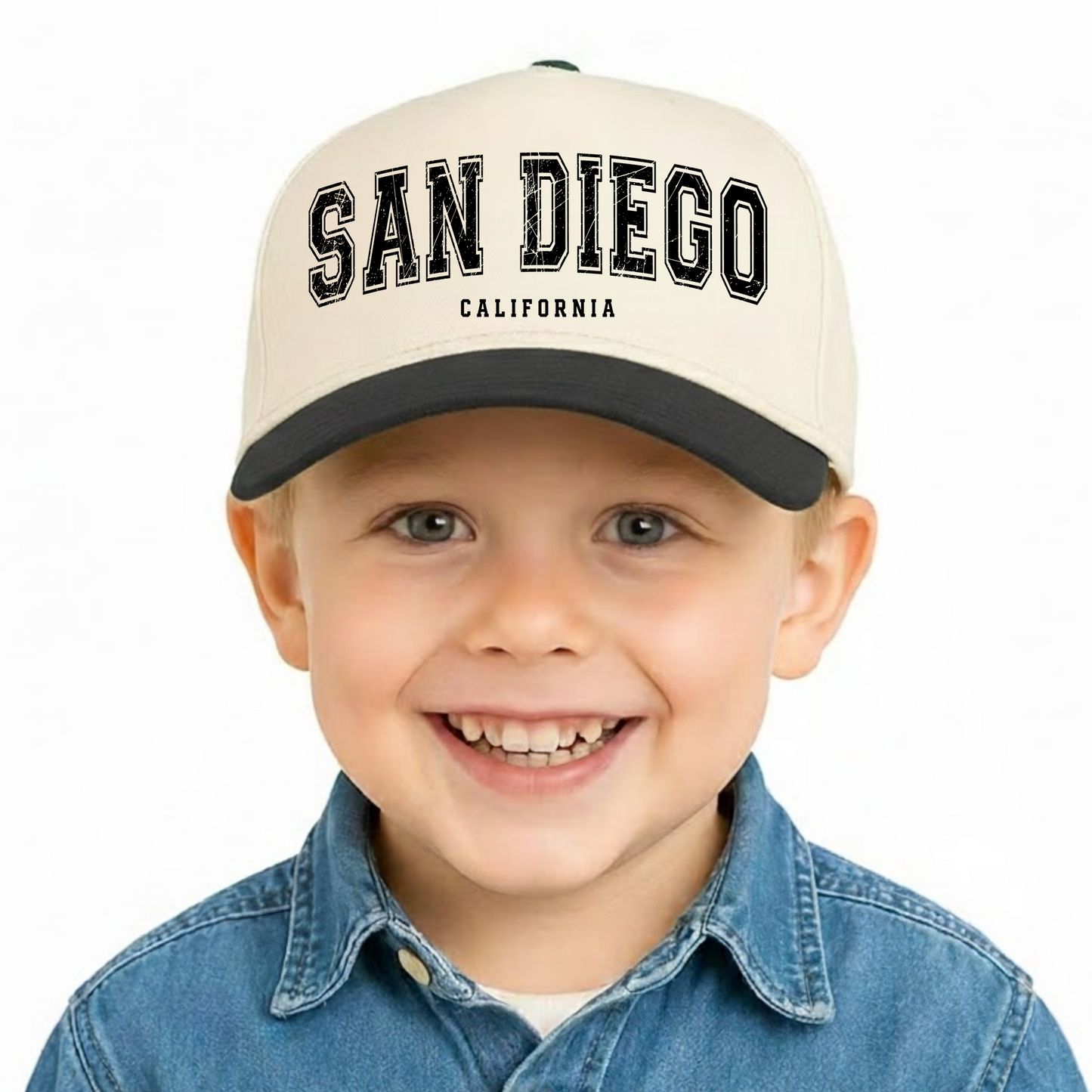 San Diego California Kids Trucker Hat