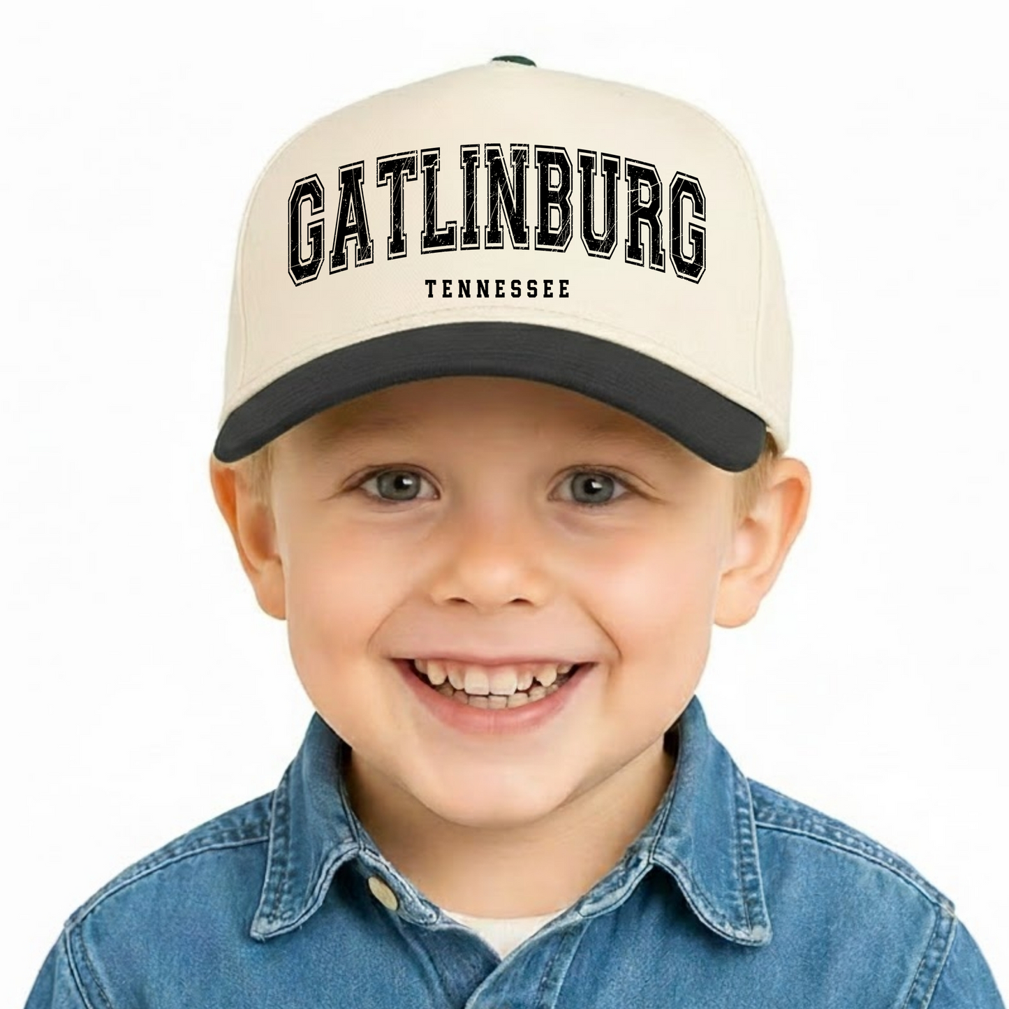 Gatlinburg Tennessee Kids Trucker Hat