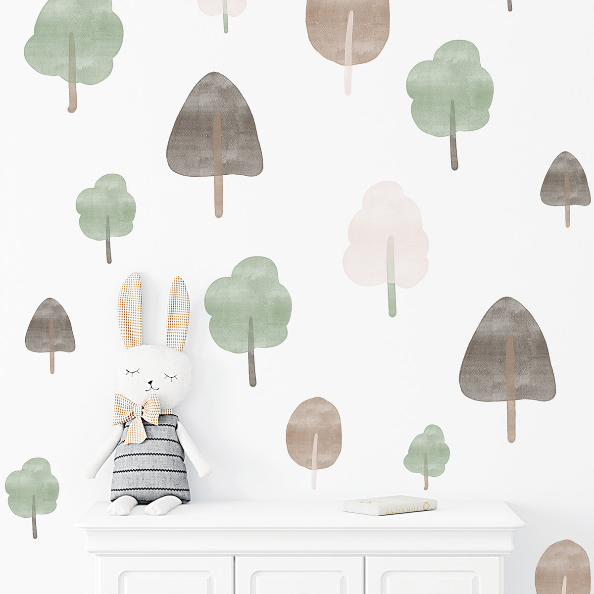 Cute Tree Decals Removable Kids Wall Sticker