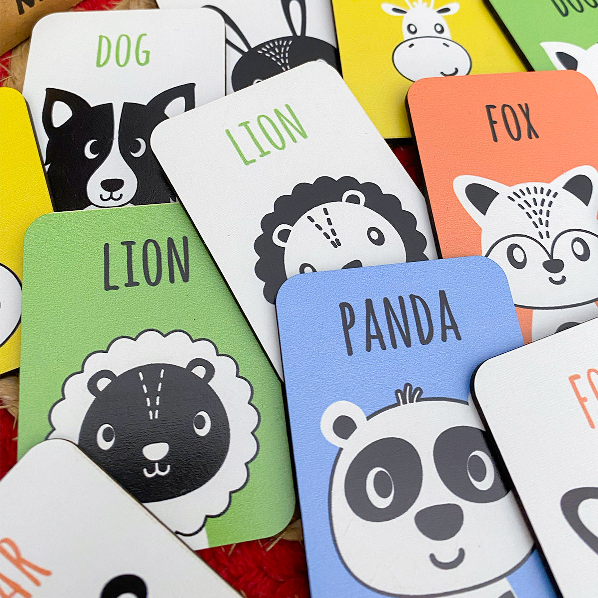 Animals Wooden Memory Game for Kids