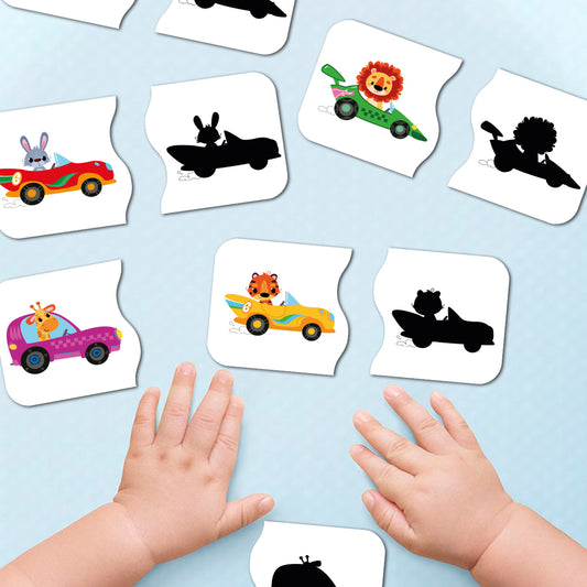 Wooden Toddler Game 2 Piece Jigsaw Puzzle