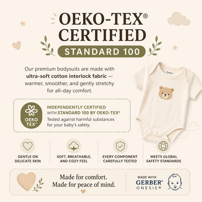 I Love My Mom ONESIE ®, Baby Bodysuit for Boys Girls