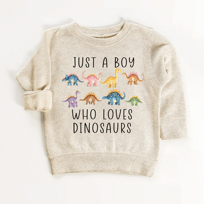 Just A Boy Who Loves Dinosaurs Shirt