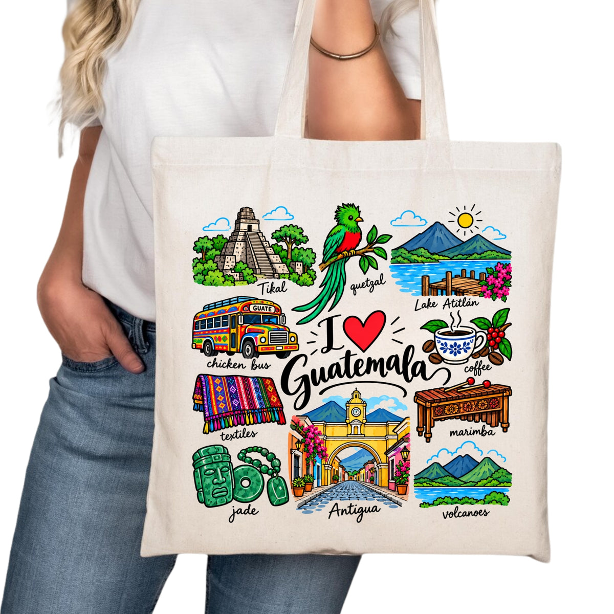 Guatemala Tote Bag
