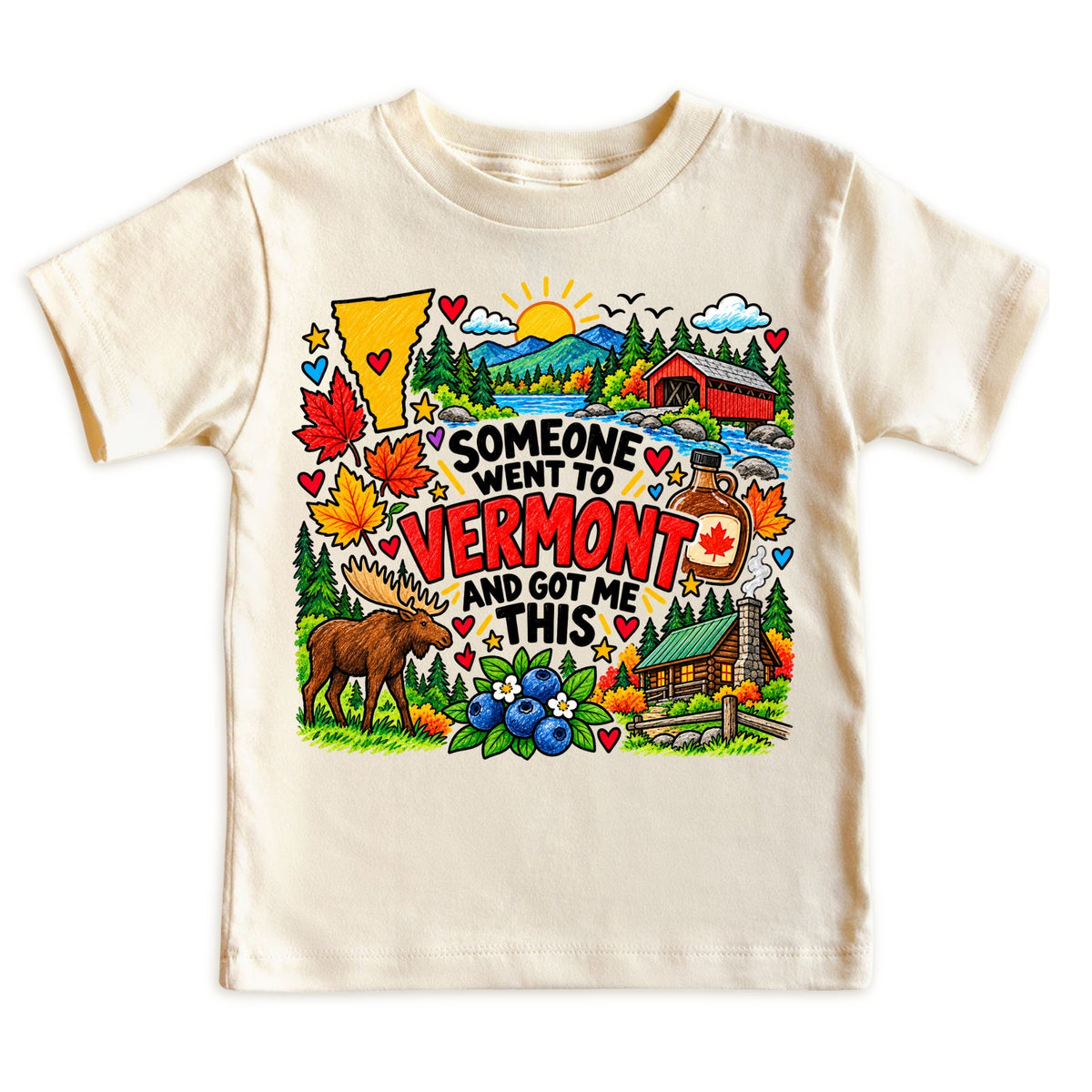 Vermont Kids Souvenir Tee