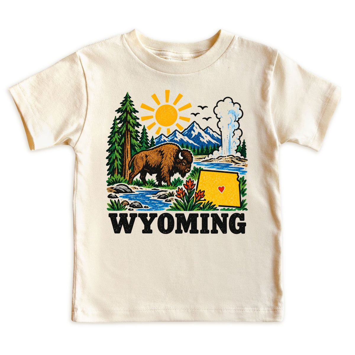 Wyoming Kids T-Shirt