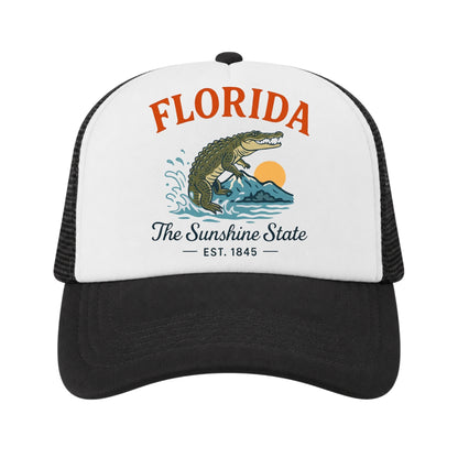 Florida Trucker Hat for Kids & Adults