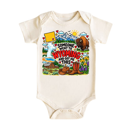 Wyoming Tee for Boys Girls