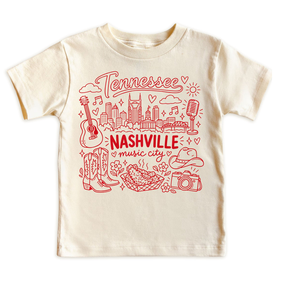Nashville Illustration T-Shirt