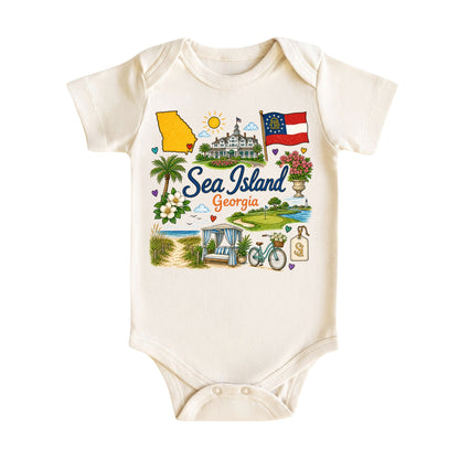 Sea Island Georgia Kids T-Shirt