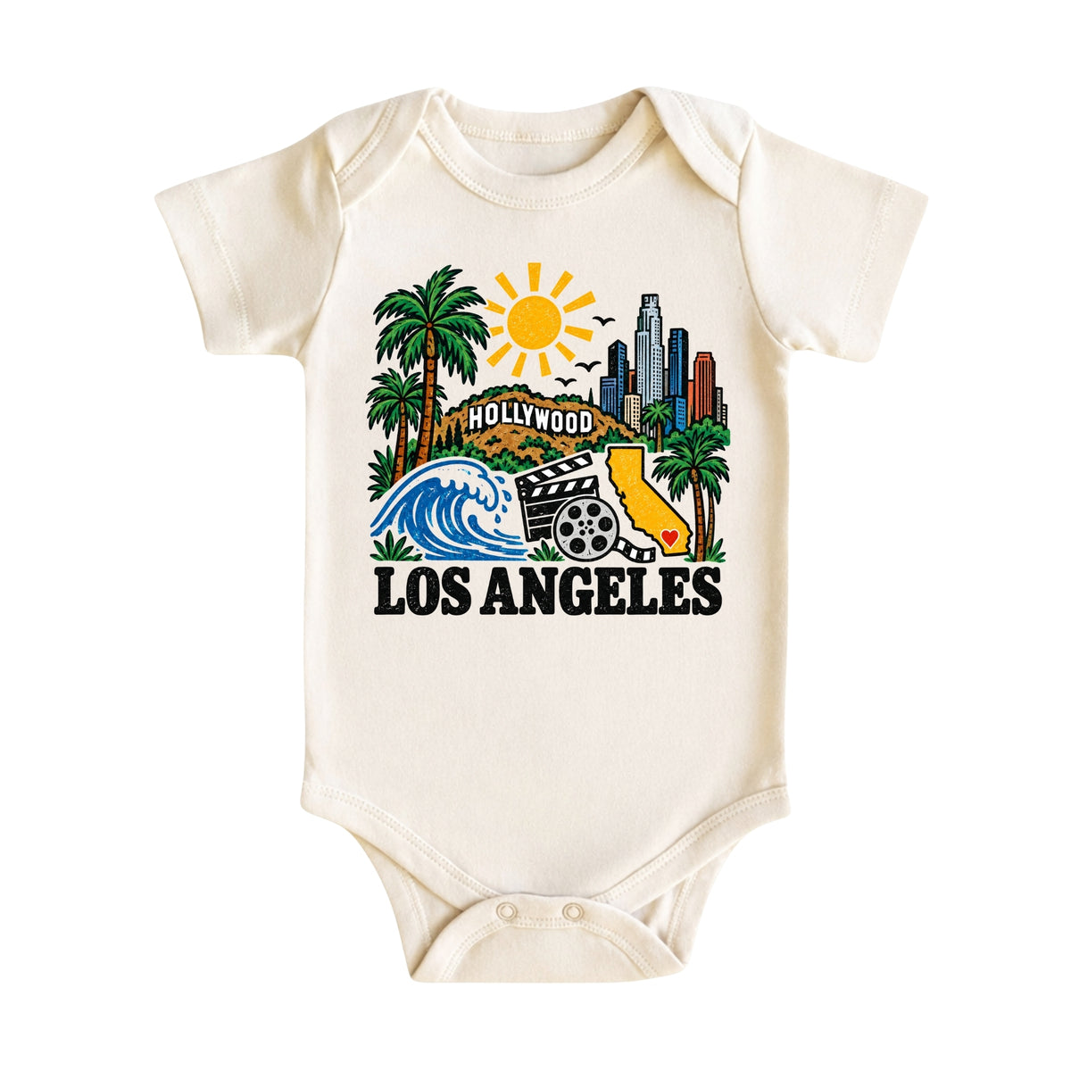 Los Angeles Baby Bodysuit