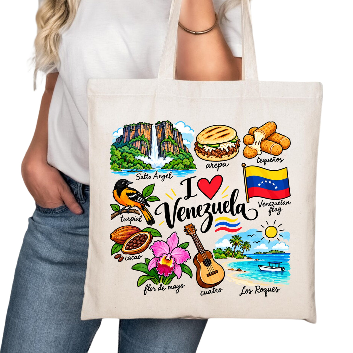 Venezuela Tote Bag