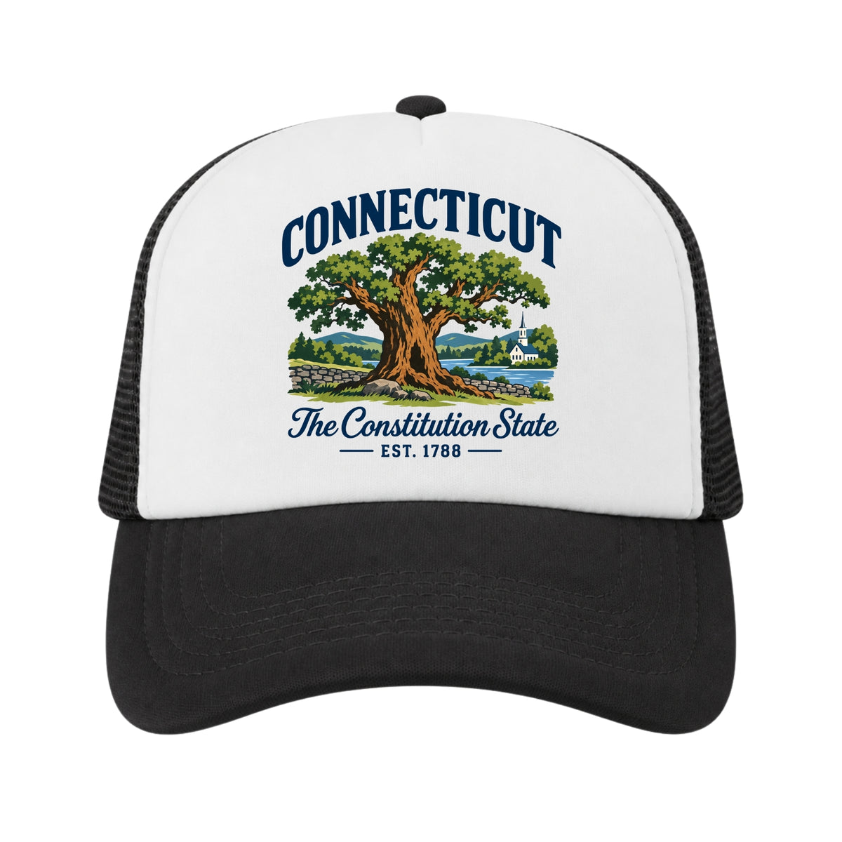 Connecticut Kids Trucker Hat