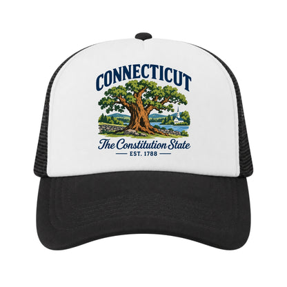 Connecticut Kids Trucker Hat