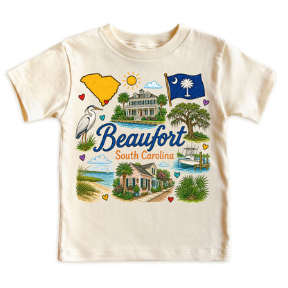 Beaufort South Carolina Baby Bodysuit for Boys Girls
