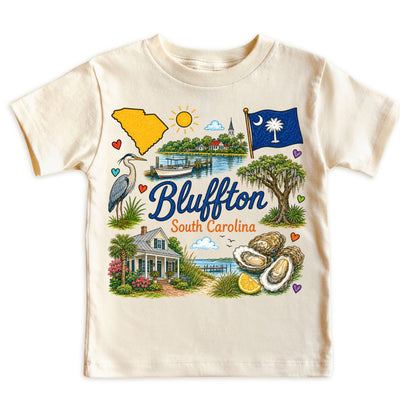 Bluffton South Carolina Baby Bodysuit for Boys Girls
