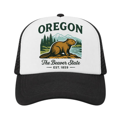 Oregon Trucker Hat for Kids & Adults