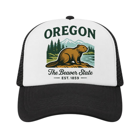 Oregon Trucker Hat for Kids & Adults