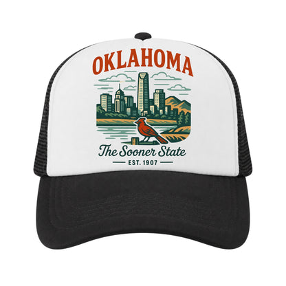 Oklahoma Trucker Hat for Kids & Adults