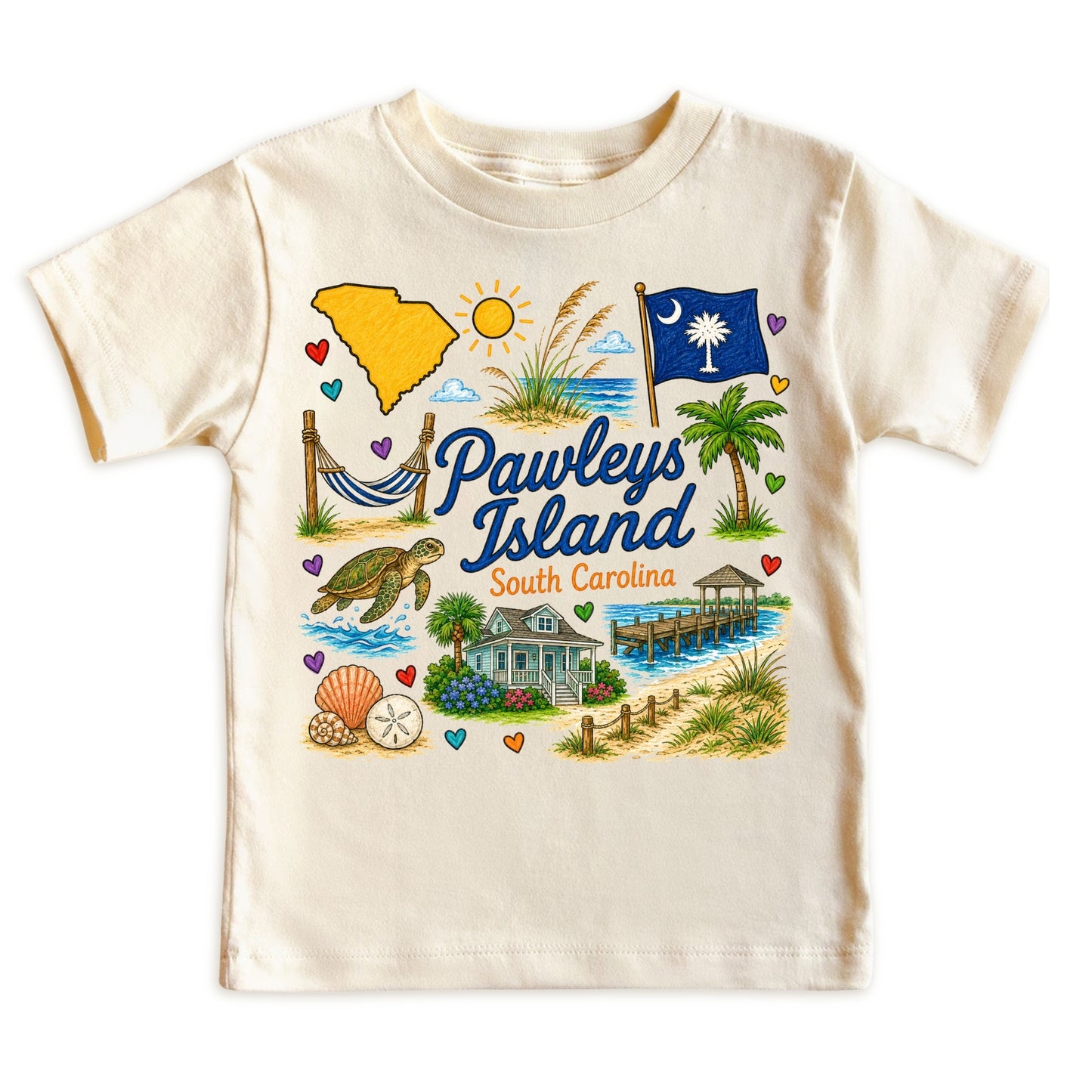 Pawleys Island South Carolina Baby Bodysuit for Boys Girls