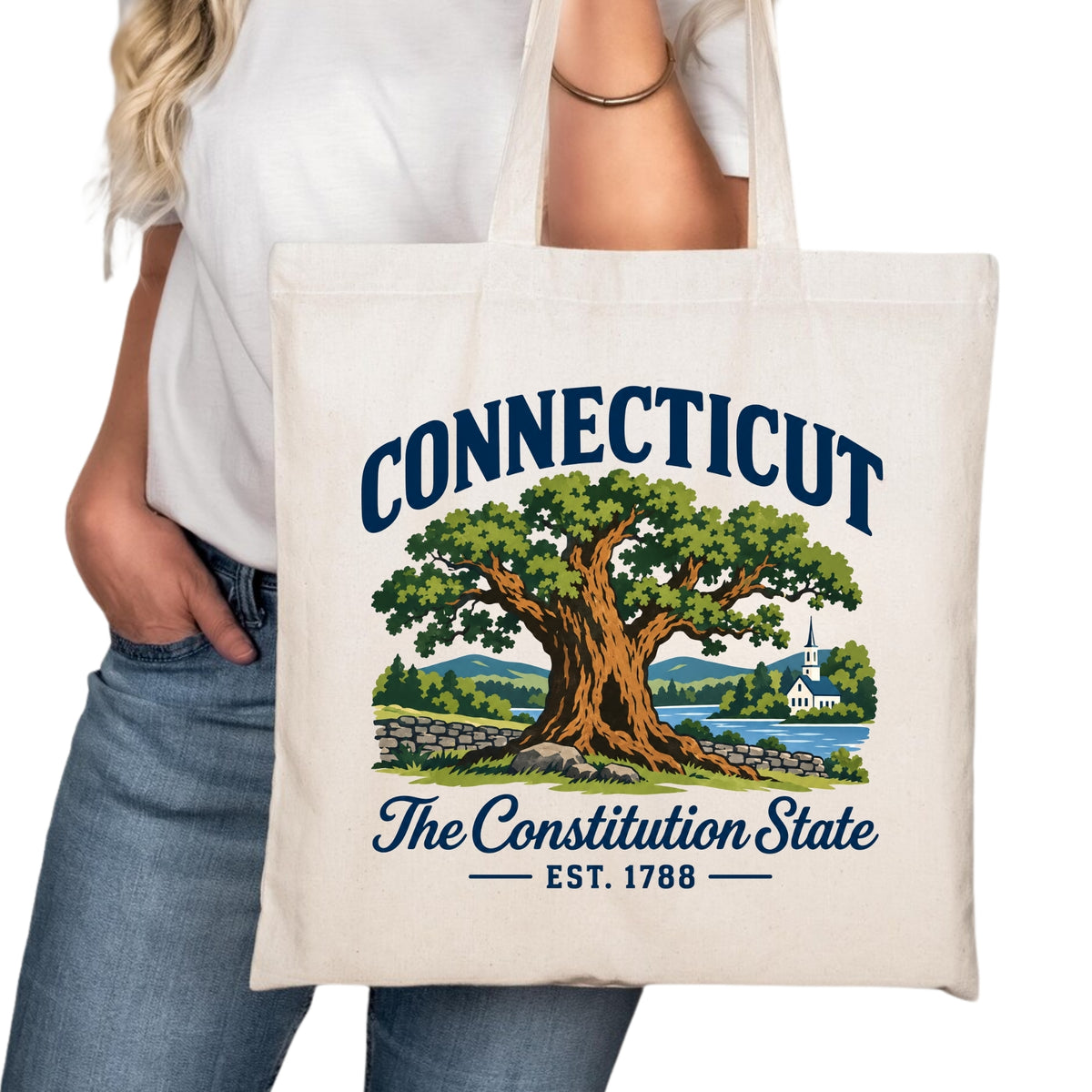 Connecticut Tote Bag