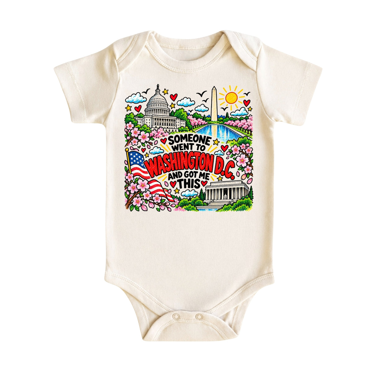 Washington D.C. Tee for Boys Girls