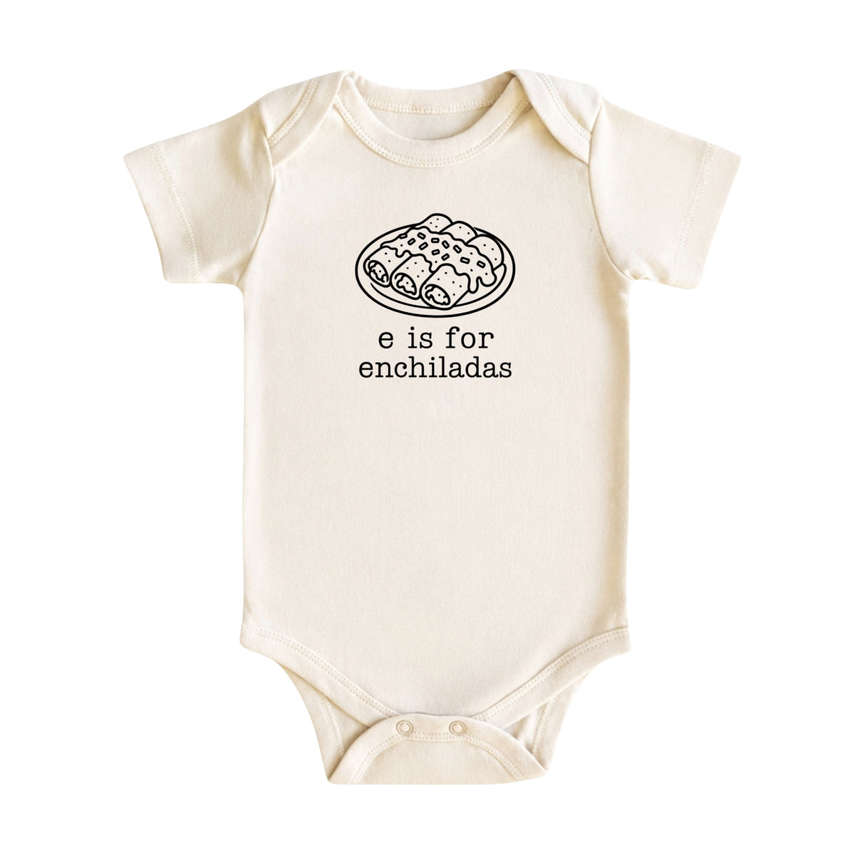 E Is for Enchiladas Baby Bodysuit