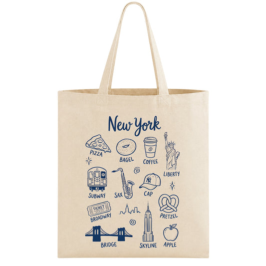 New York Tote Bag