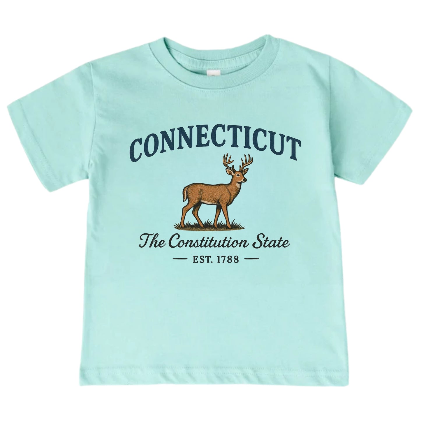Connecticut Vacation Kids Tshirt