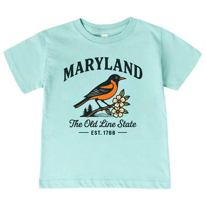 Maryland Baby Bodysuit for Baby Boys and Girls
