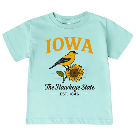 Iowa Vacation Kids Tshirt