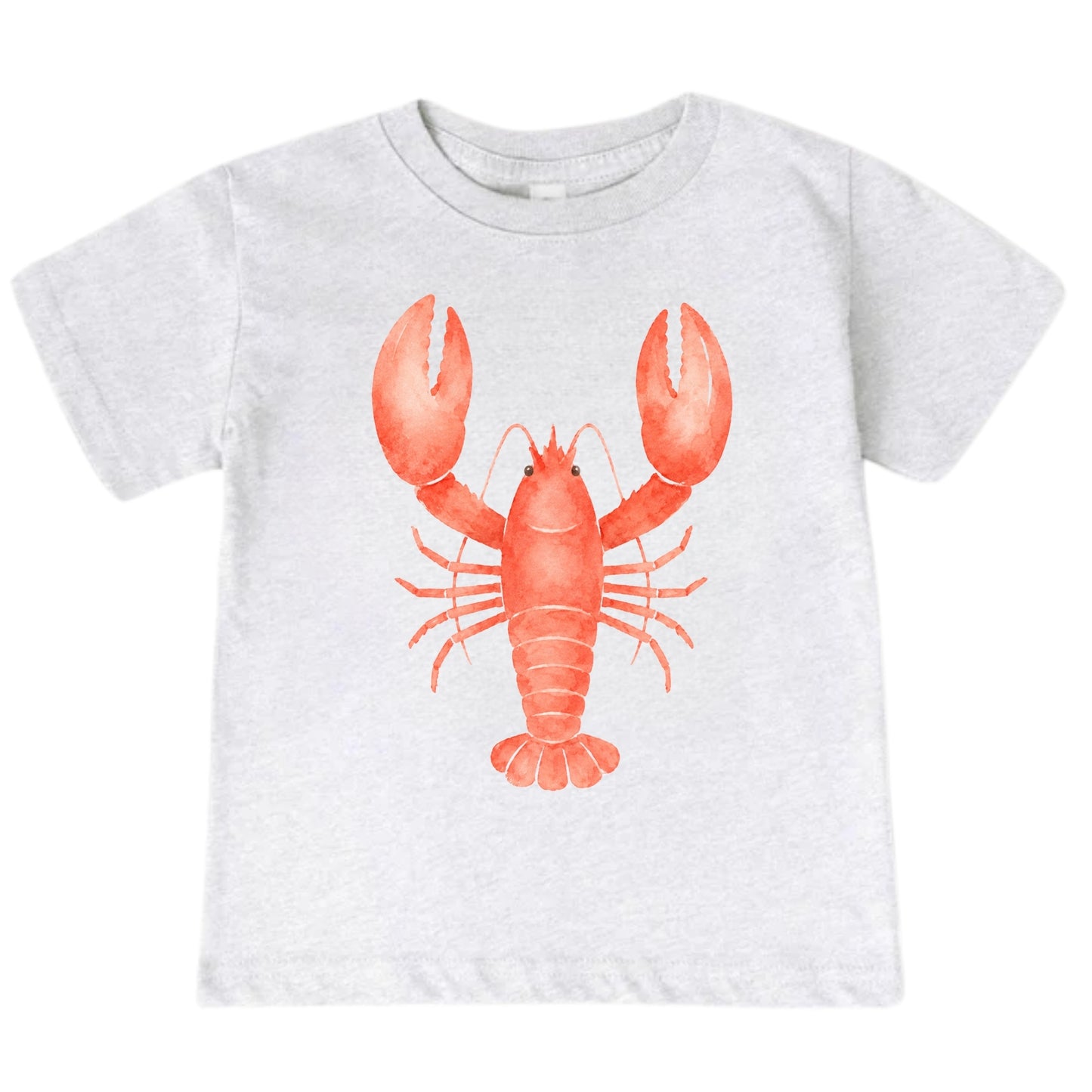 Minimalist Lobster Baby Bodysuit for boys girls