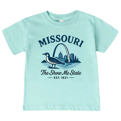 Missouri Vacation Kids Tshirt