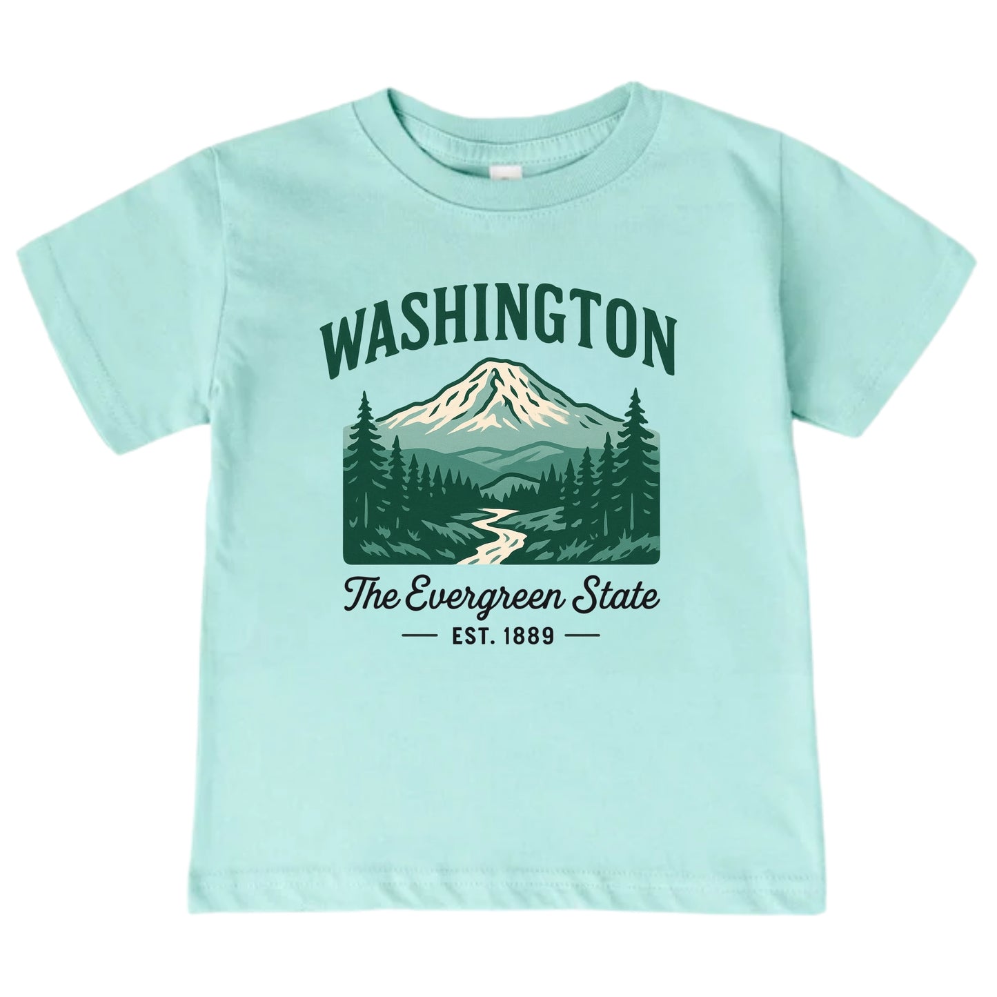 Washington Vacation Kids Tshirt