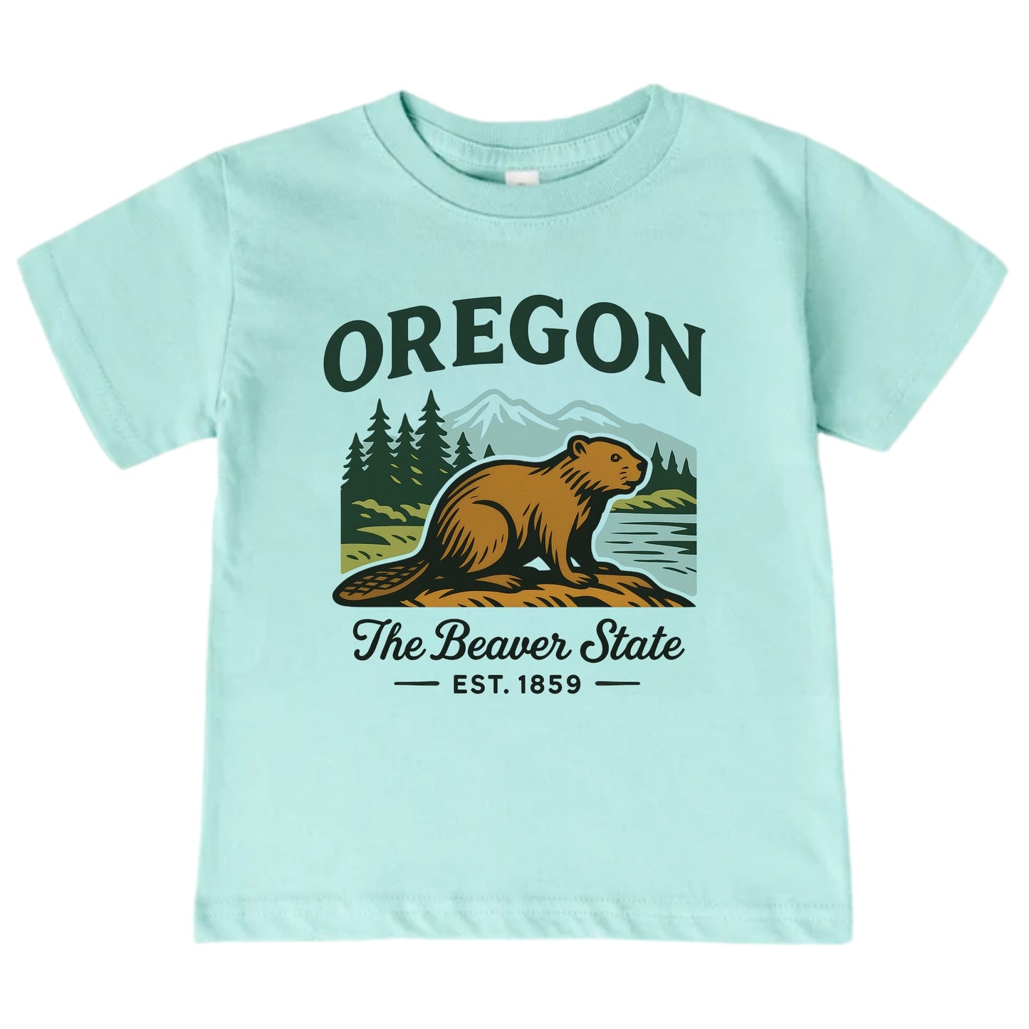 Oregon Vacation Kids Tshirt