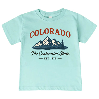 Colorado Vacation Kids Tshirt