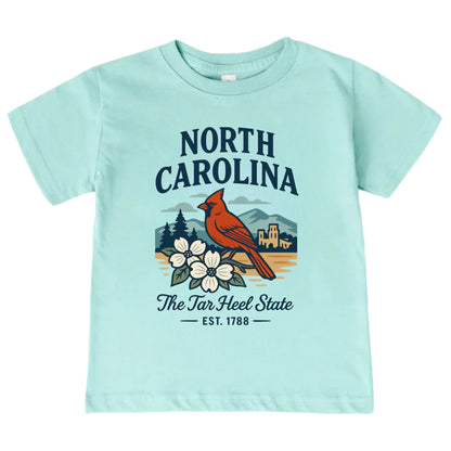 North Carolina Baby Bodysuit for Baby Boys and Girls