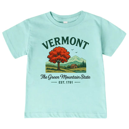 Vermont Baby Bodysuit for Baby Boys Girls, Burlington Montpelier Stowe Newborn Baby Hospital Outfit