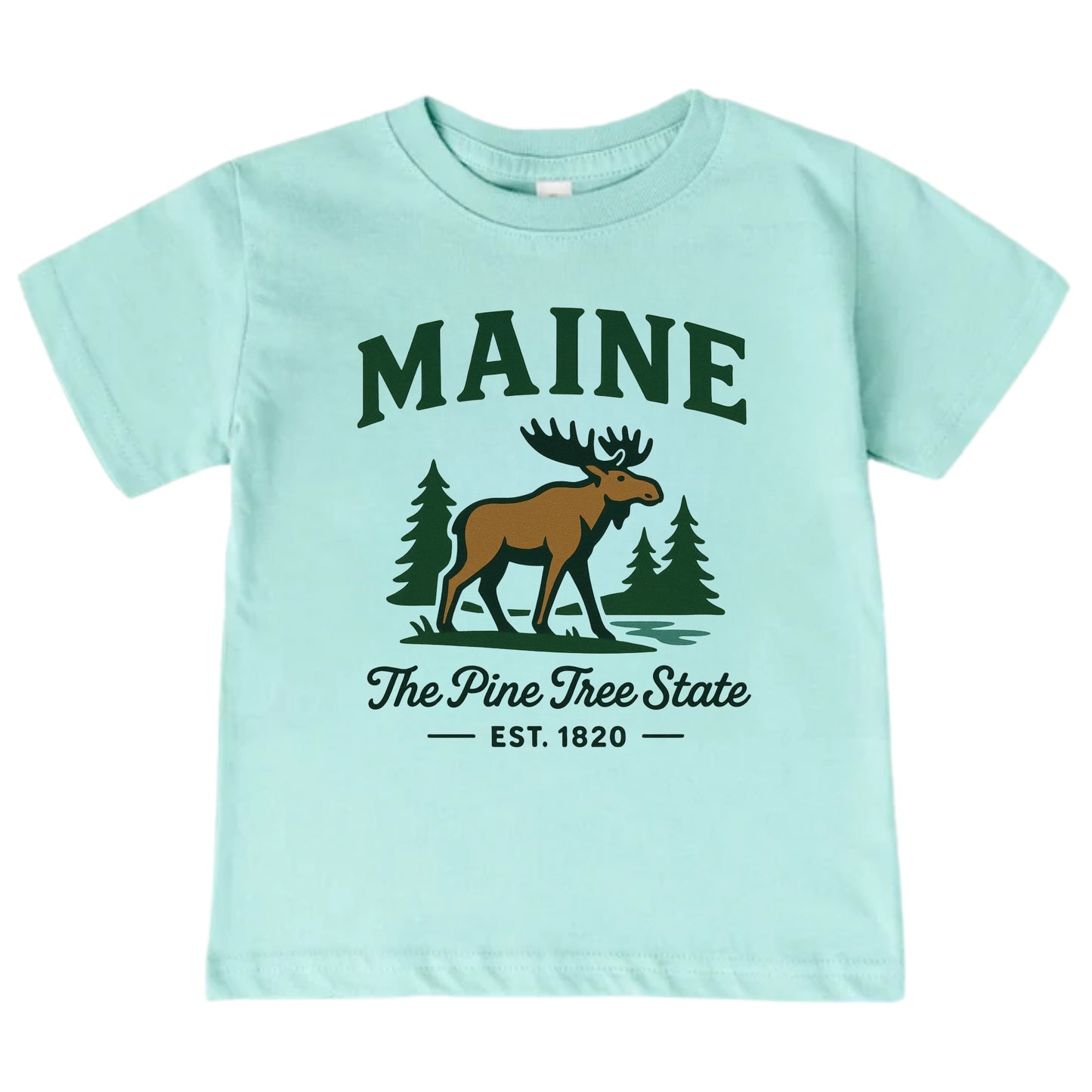 Maine Vacation Kids Tshirt, Portland Lewiston Bangor Family Trip Shirt