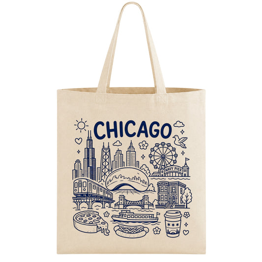 Chicago Tote Bag